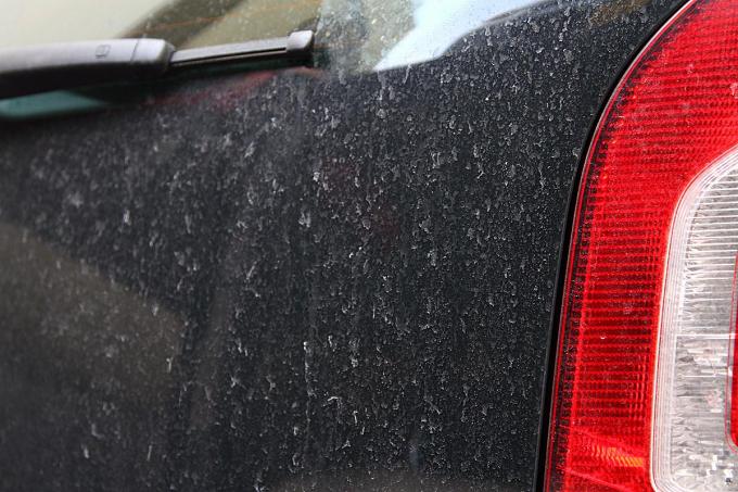 雨の日の車の汚れ