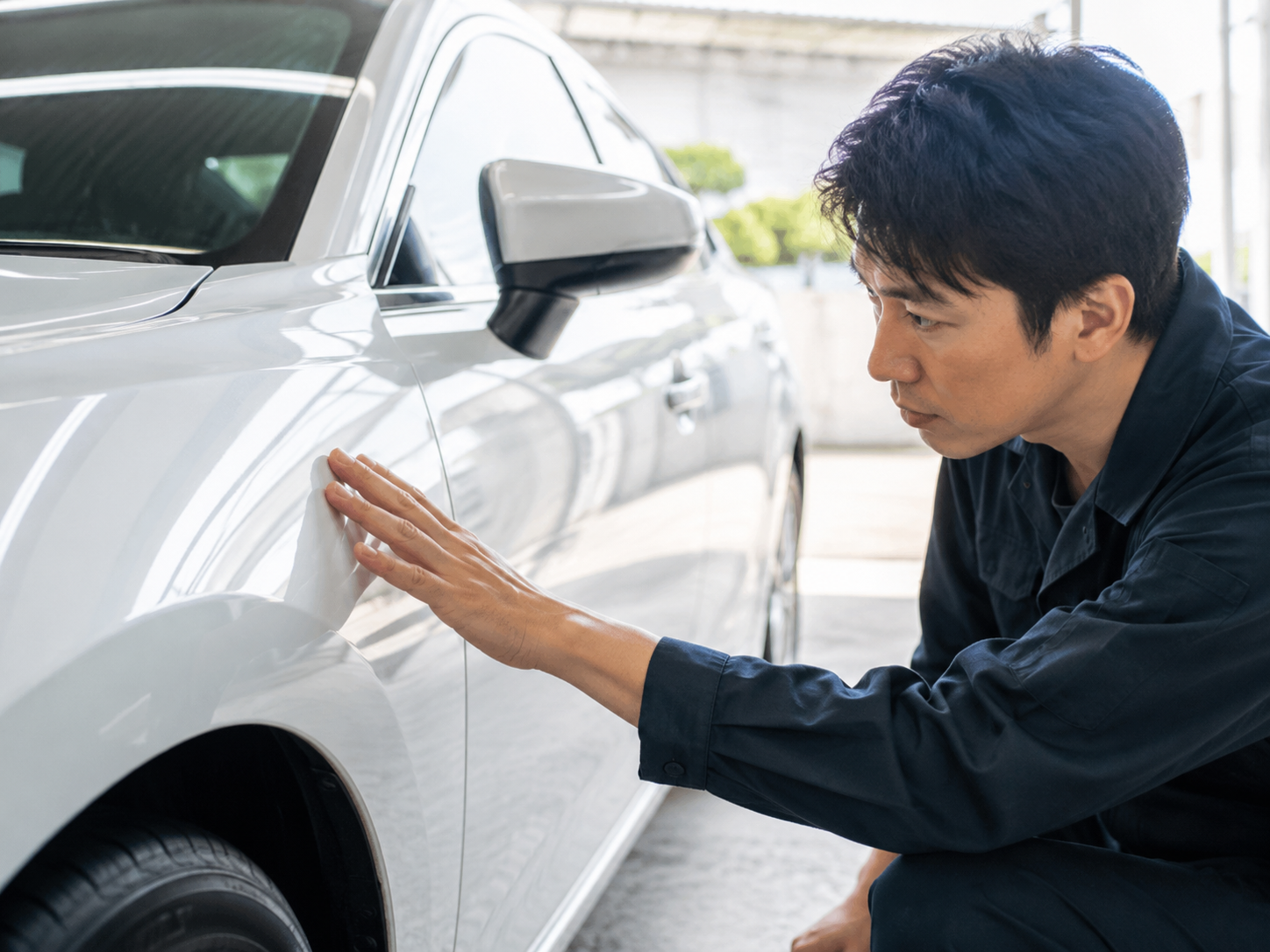 車のボディチェック